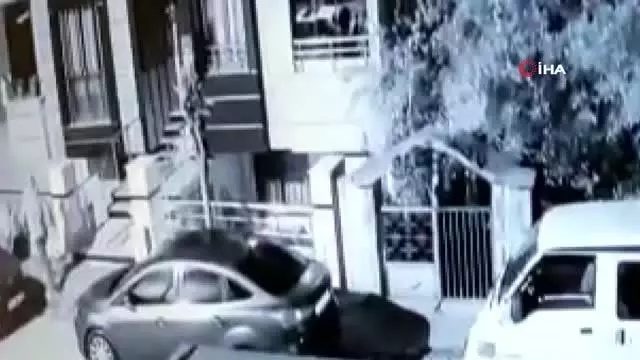30 bin TL'lik motosikleti 1 dakikada böyle çaldılar
