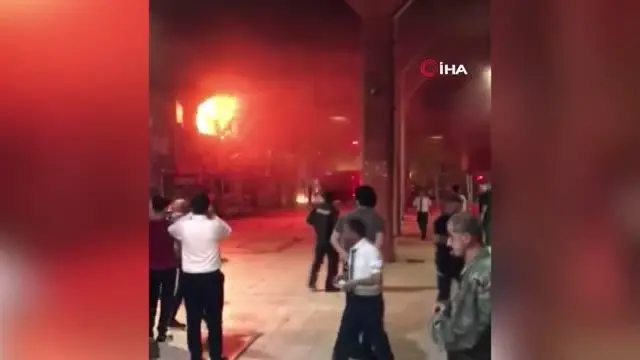 Adana'da otogarda yangın Adana'da otogarda yangın