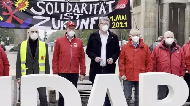 Almanya'da 1 Mayıs Emek ve Dayanışma Günü kutlamaları