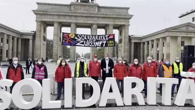 Almanya'da 1 Mayıs Emek ve Dayanışma Günü kutlamaları