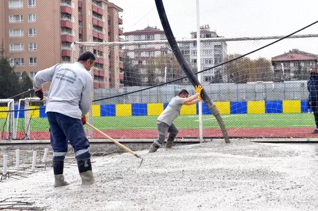 Ankaragücü Tandoğan tesisleri yenileniyor Ankaragücü Tandoğan tesisleri yenileniyor