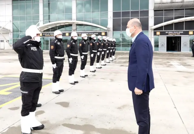 Son dakika haber: İçişleri Bakanı Süleyman Soylu, Güvenlik Toplantısı için Ağrı'da