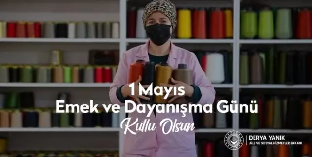 Bakanlar, 1 Mayıs Emek ve Dayanışma Günü'nü kutladı Bakanlar, 1 Mayıs Emek ve Dayanışma Günü'nü kutladı