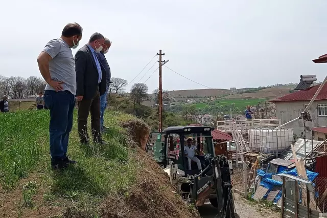Havza Belediye Başkanı Özdemir'den işçilere 1 Mayıs kutlaması ziyareti