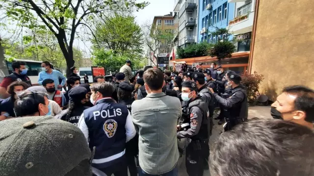 Son dakika haberleri | Beşiktaş'ta eylemcilere polis müdahalesi