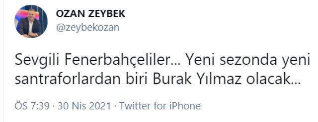 Burak Yılmaz, Süper Lig'e geri dönüyor ama bu kez Fenerbahçe için