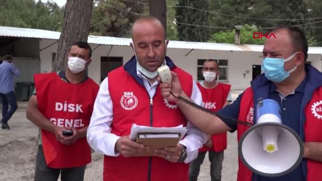 BURDUR'DA 1 MAYIS AÇIKLAMASI BURDUR'DA 1 MAYIS AÇIKLAMASI