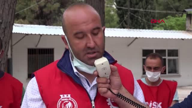BURDUR'DA 1 MAYIS AÇIKLAMASI BURDUR'DA 1 MAYIS AÇIKLAMASI