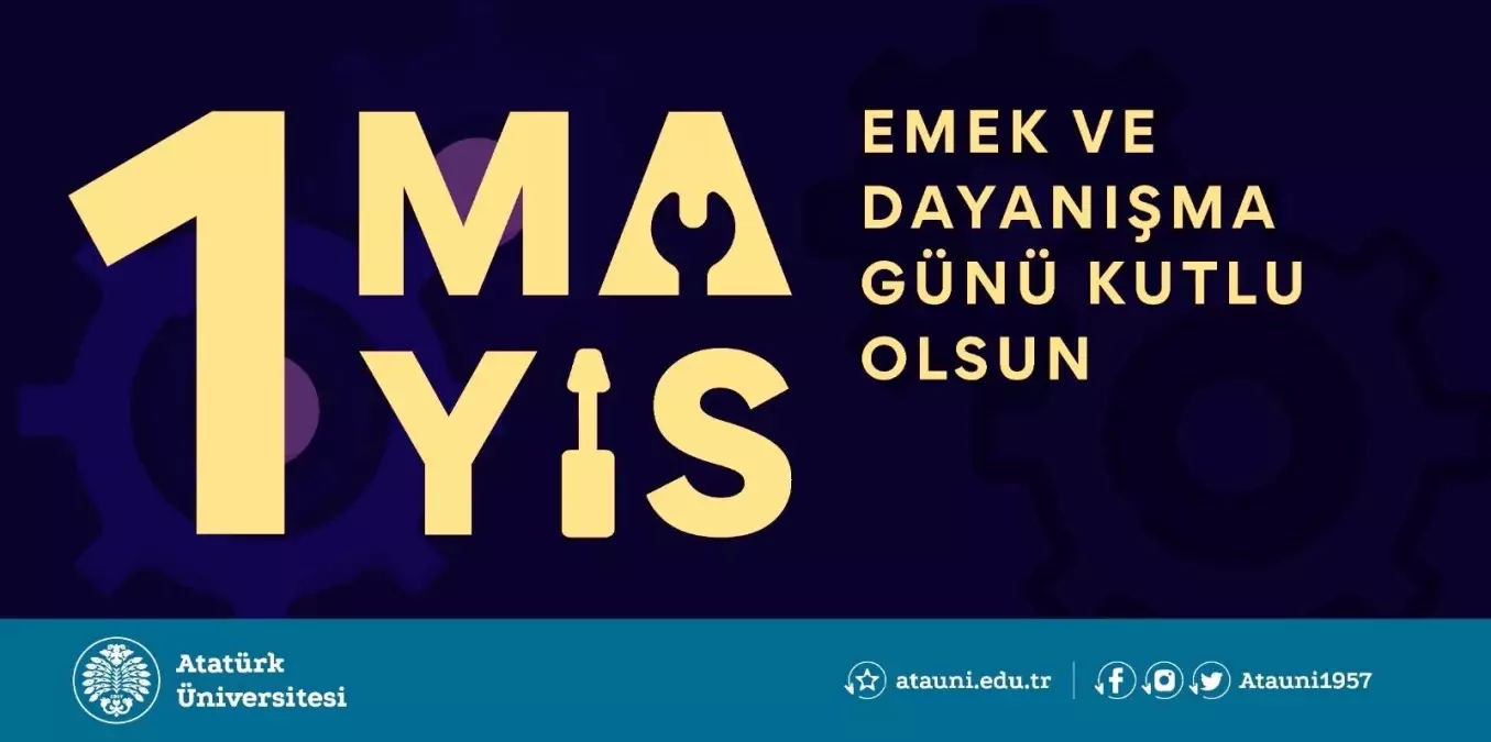 Çomaklı: '1 Mayıs Emek ve Dayanışma Günü kutlu olsun ...