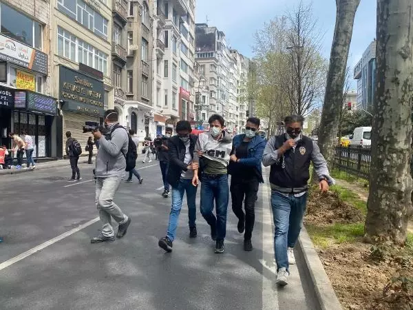 HARBİYE'DE EYLEMCİLERE POLİS MÜDAHALESİ; 43 GÖZALTI