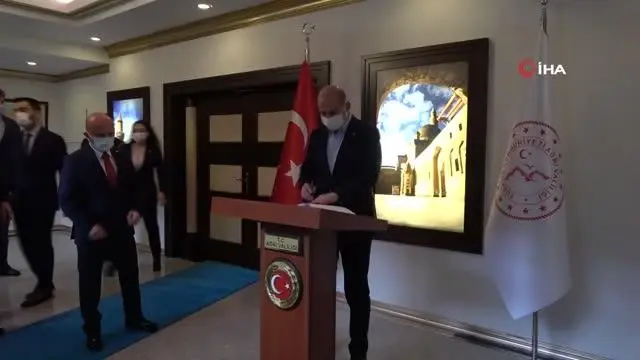Son dakika haber: İçişleri Bakanı Süleyman Soylu, Güvenlik Toplantısı için Ağrı'da