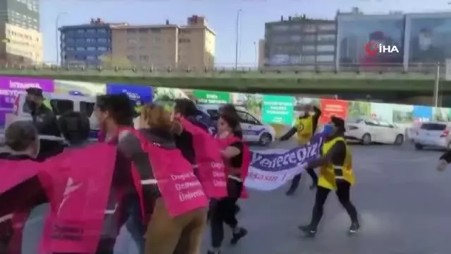 Son dakika haberleri... Taksim'e yürümek isteyen gruplara gözaltı