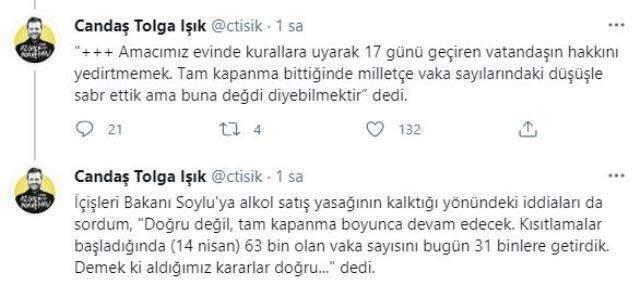 Tam kapanma döneminde uygulamaya alınan alkol yasağının kalktığı iddiası