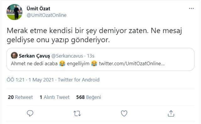 Ümit Özat'a 'Hain, alçak' diyen gazeteci Ahmet Ercanlar'a aynı sertlikte yanıt: Yalıtımlı cam takdırdık da havlama sesi duyulmuyor