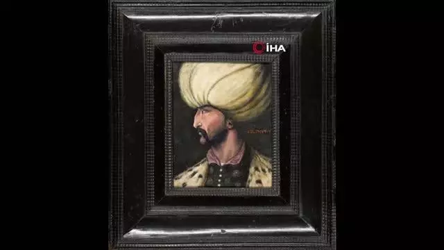 5 milyon liraya satılan Kanuni portresi İBB'ye bağışlandı 5 milyon liraya satılan Kanuni portresi İBB'ye bağışlandı