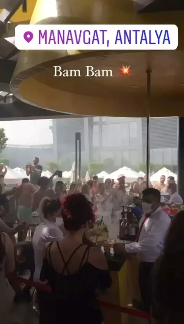 ANTALYA'DA, OTELDE HINCA HINÇ 'KORONA' PARTİSİ ANTALYA'DA, OTELDE HINCA HINÇ 'KORONA' PARTİSİ