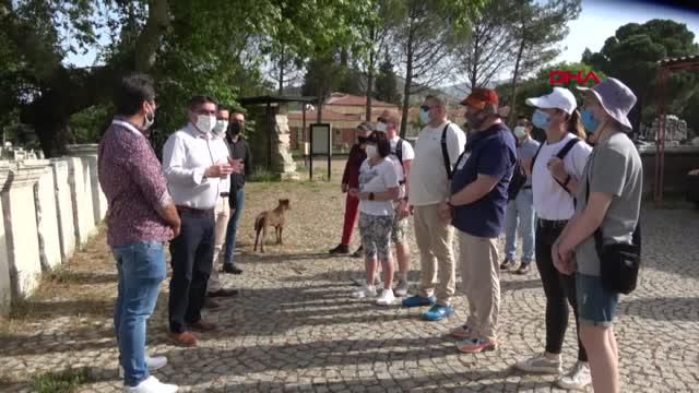 AYDIN AFRODİSİAS ANTİK KENTİ UKRAYNA VE ABD'Lİ TURİSTLERİ AĞIRLADI AYDIN AFRODİSİAS ANTİK KENTİ UKRAYNA VE ABD'Lİ TURİSTLERİ AĞIRLADI