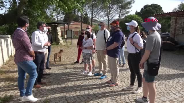 AYDIN AFRODİSİAS ANTİK KENTİ UKRAYNA VE ABD'Lİ TURİSTLERİ AĞIRLADI AYDIN AFRODİSİAS ANTİK KENTİ UKRAYNA VE ABD'Lİ TURİSTLERİ AĞIRLADI