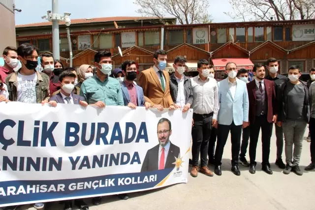 Bakan Kasapoğlu Afyonkarahisar'da değerlendirme toplantısına katıldı