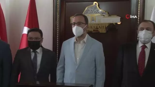Son dakika! Bakan Kasapoğlu: 'Gençlik ve spor yatırımlarındaki seviyeyi farklı noktalara taşıyacağız' Son dakika! Bakan Kasapoğlu: 'Gençlik ve spor yatırımlarındaki seviyeyi farklı noktalara taşıyacağız'