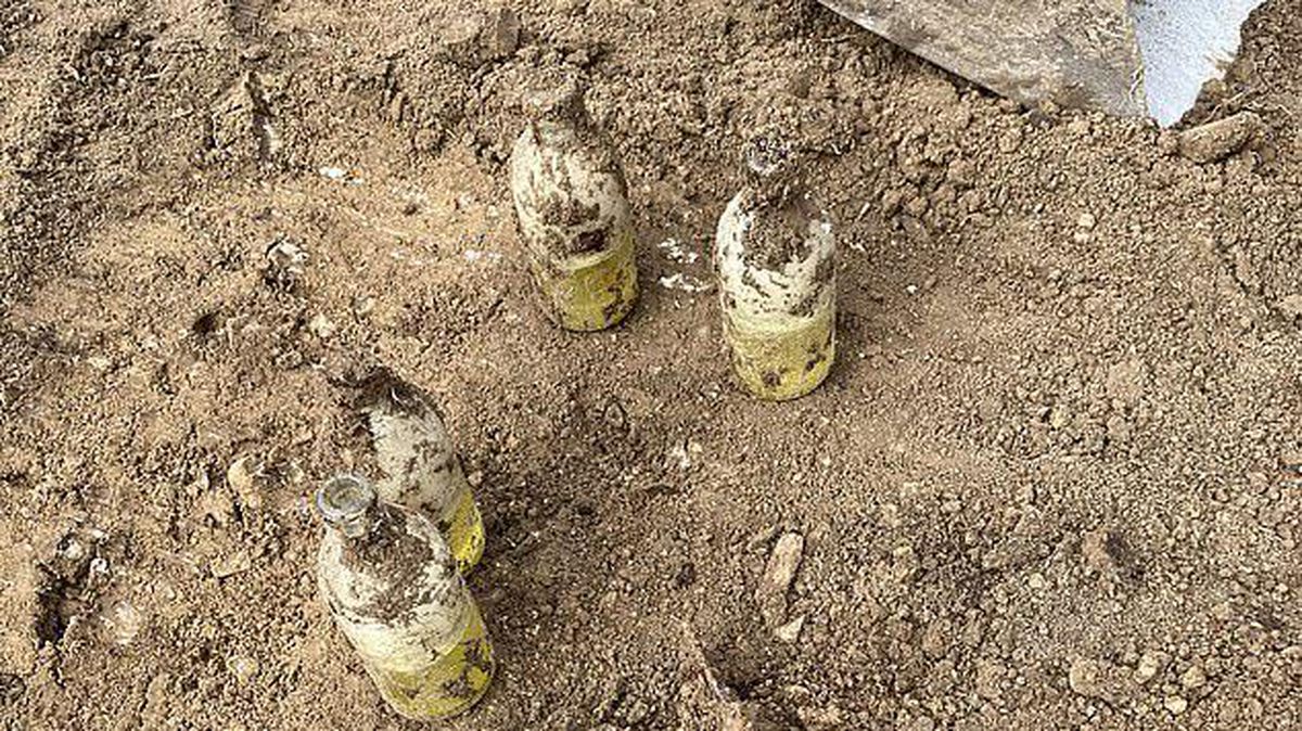 Bir garip olay! Süt şişesi sandıkları el bombası çıktı