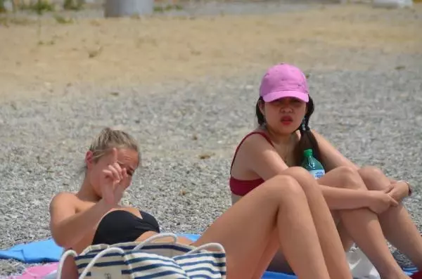 Bodrum plajları 'tam kapanmada' turistlere kaldı Bodrum plajları 'tam kapanmada' turistlere kaldı