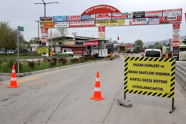 Sanayi sitesindeki işyerleri kısıtlamanın son gününe kadar kapalı kalacak