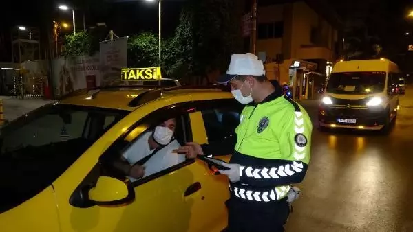 Buca'da tam kapanma denetimleri sürüyor; 17 kişiye 53 bin lira ceza