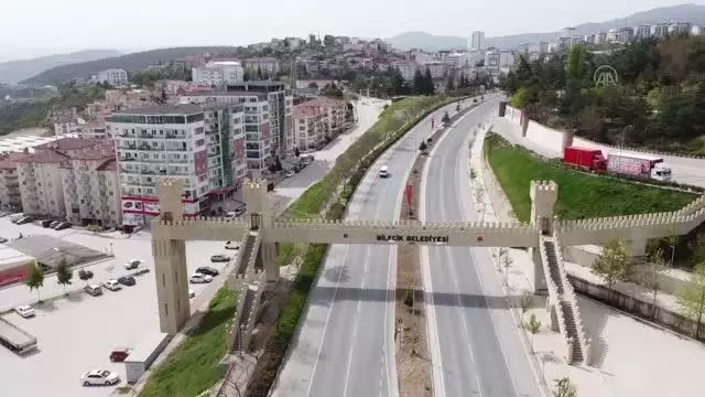Cadde ve sokaklarda sessizlik hakim Cadde ve sokaklarda sessizlik hakim