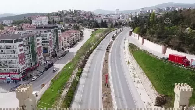 Cadde ve sokaklarda sessizlik hakim Cadde ve sokaklarda sessizlik hakim