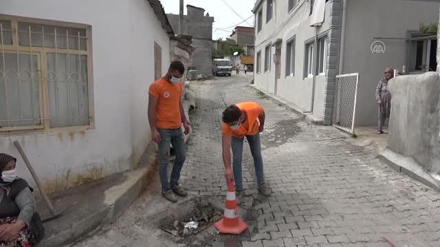 ÇANAKKALE - Ayvacık'ta rögar kapağı ve mazgal ızgaraları çalındı ÇANAKKALE - Ayvacık'ta rögar kapağı ve mazgal ızgaraları çalındı