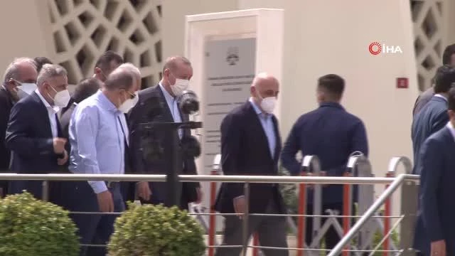 Son dakika haber! Cumhurbaşkanı Erdoğan, Ümraniye Belediye Başkanı Yıldırım'ın babasının cenazesine katıldı