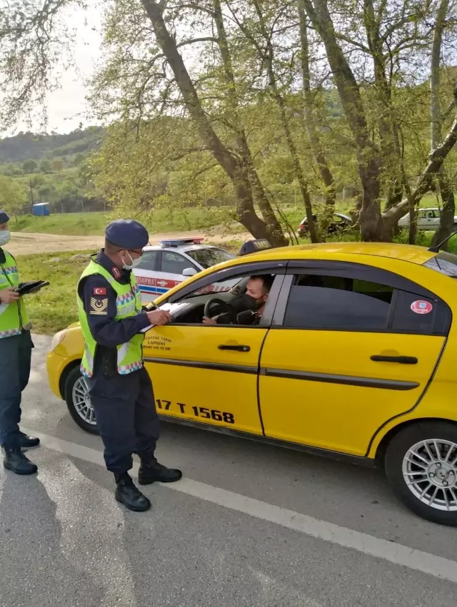 Son dakika haberleri: Jandarma Çan'da denetimlerini sürdürüyor