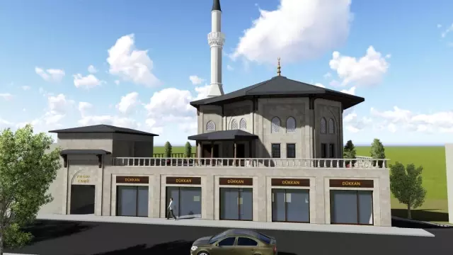 Posof Site Cami temeli atıldı Posof Site Cami temeli atıldı