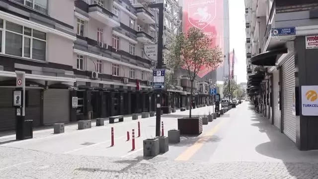'Tam kapanmanın' ardından sessizlik hakim 'Tam kapanmanın' ardından sessizlik hakim