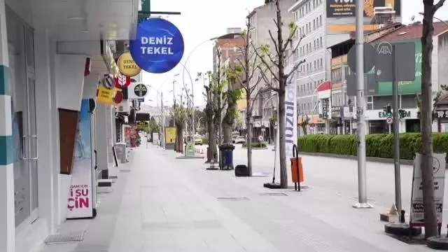 'Tam kapanmanın' ardından sessizlik hakim 'Tam kapanmanın' ardından sessizlik hakim