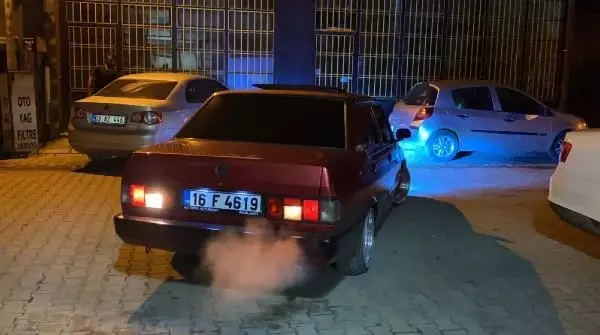 90 BİN TL'YE MODİFİYE ETTİĞİ OTOMOBİLİYLE 2'NCİ KEZ CEZA YEDİ