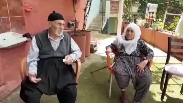 90'lık çift korona virüsü yendi 90'lık çift korona virüsü yendi