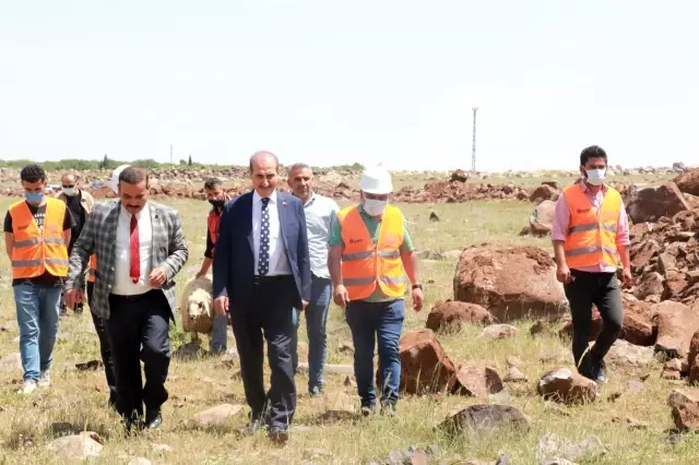 Akçakale'de doğalgaz çalışmaları başladı Akçakale'de doğalgaz çalışmaları başladı