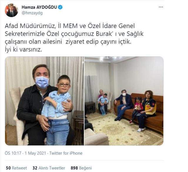 Aksaray AFAD Müdürü, down sendromlu oğlunu parka götüren babaya hakaret etti