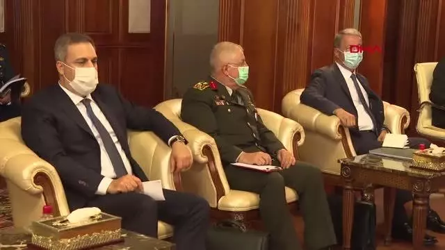 Son dakika haber | Bakan Akar ve Çavuşoğlu, Libya Başbakanı Dibeybe ile görüştü Son dakika haber | Bakan Akar ve Çavuşoğlu, Libya Başbakanı Dibeybe ile görüştü