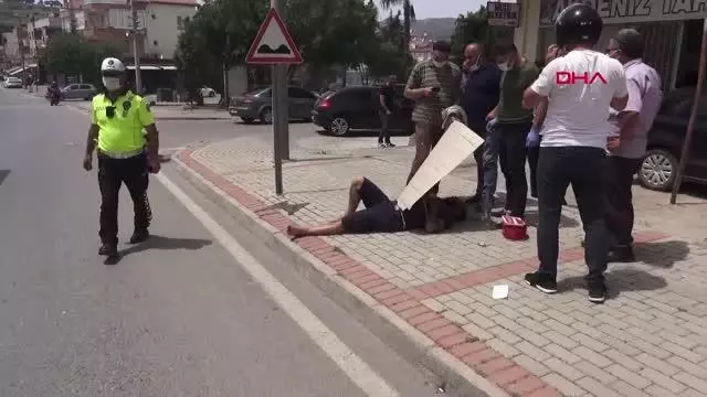 Son dakika gündem: Arı soktu; motosikletle hastaneye giderken kaldırıma çarptı