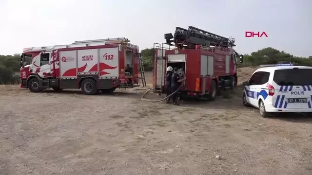 ANTALYA ORMANLIK ALANDA KENDİSİNİ YAKTI, AĞIR YARALANDI ANTALYA ORMANLIK ALANDA KENDİSİNİ YAKTI, AĞIR YARALANDI