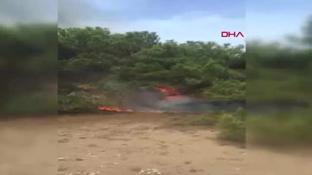 ANTALYA ORMANLIK ALANDA KENDİSİNİ YAKTI, AĞIR YARALANDI ANTALYA ORMANLIK ALANDA KENDİSİNİ YAKTI, AĞIR YARALANDI
