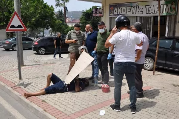 Son dakika gündem: Arı soktu; motosikletle hastaneye giderken kaldırıma çarptı