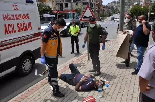 Son dakika gündem: Arı soktu; motosikletle hastaneye giderken kaldırıma çarptı