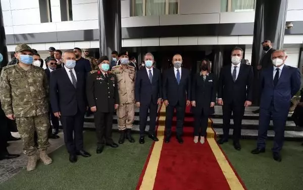 Son dakika haber | Bakan Akar ve Çavuşoğlu, Libya Başbakanı Dibeybe ile görüştü Son dakika haber | Bakan Akar ve Çavuşoğlu, Libya Başbakanı Dibeybe ile görüştü