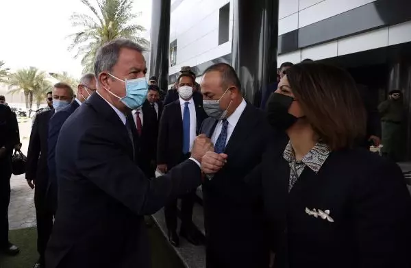 Son dakika haber | Bakan Akar ve Çavuşoğlu, Libya Başbakanı Dibeybe ile görüştü Son dakika haber | Bakan Akar ve Çavuşoğlu, Libya Başbakanı Dibeybe ile görüştü