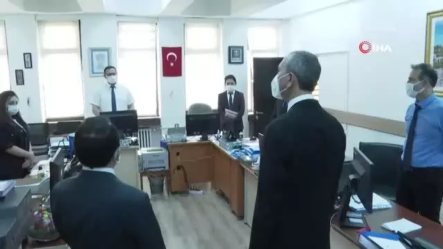 Son dakika haberleri | Bakan Gül'den Ankara Adliyesinde salgın tedbirlerini inceledi Son dakika haberleri | Bakan Gül'den Ankara Adliyesinde salgın tedbirlerini inceledi