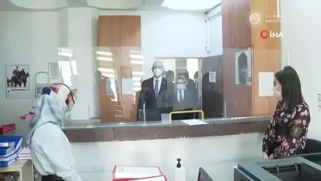 Son dakika haberleri | Bakan Gül'den Ankara Adliyesinde salgın tedbirlerini inceledi Son dakika haberleri | Bakan Gül'den Ankara Adliyesinde salgın tedbirlerini inceledi